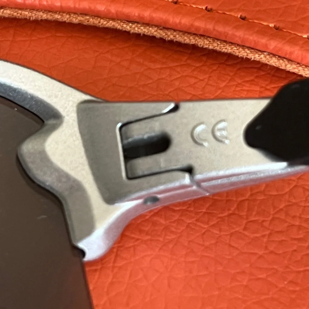 Oakley Silver and Black Sport Glasses